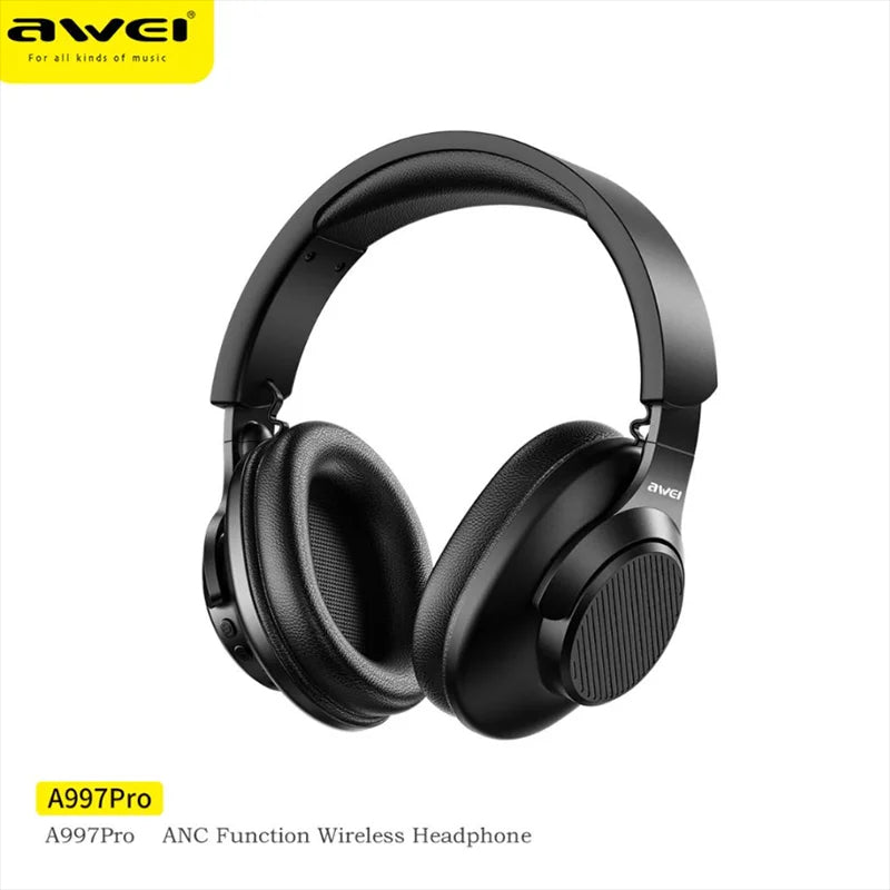 Awei A997BL PRO Wireless Headphones Bluetooth Earphones Foldable Gaming Headset Sport Headphone with Mic Music Earbuds 300mAh Royal Luxe Market