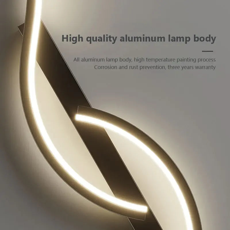 Modern LED Wall Lamp Minimalist Led Light Bedroom Bedside Long Strip Wall Sconces Living Room Home Indoor Lighting Fixture Royal Luxe Market