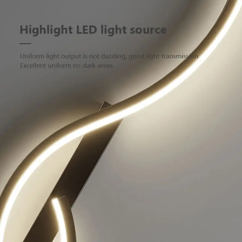 Modern LED Wall Lamp Minimalist Led Light Bedroom Bedside Long Strip Wall Sconces Living Room Home Indoor Lighting Fixture Royal Luxe Market
