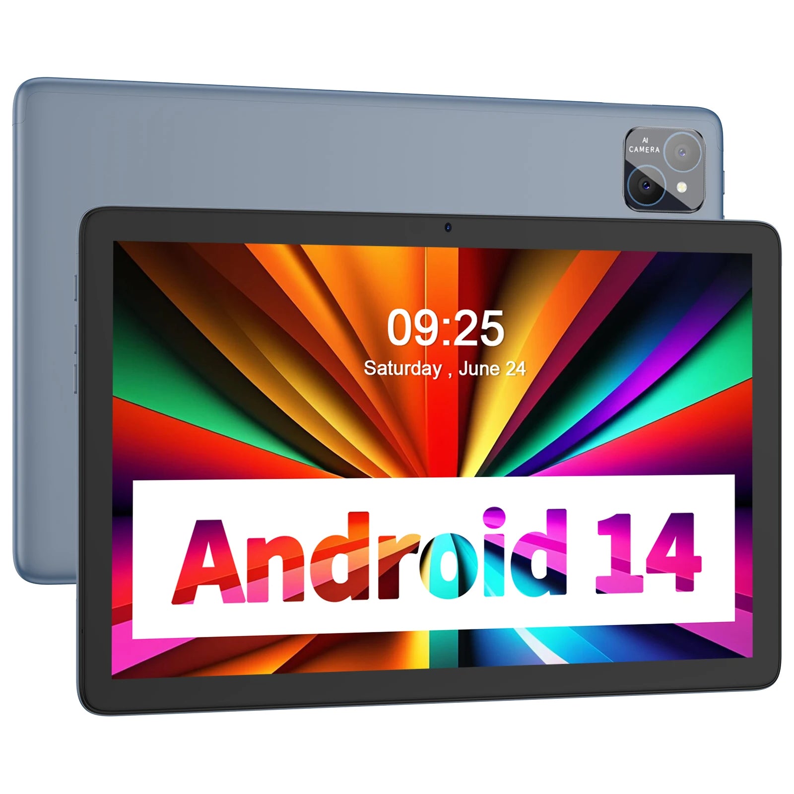 PRITOM TAB11 Android 14 Tablet 10 Inch, 8GB(4+4 Expand) RAM + 128GB ROM, Octa Core, 5G WiFi, with Keyboard, Mouse, Case Royal Luxe Market
