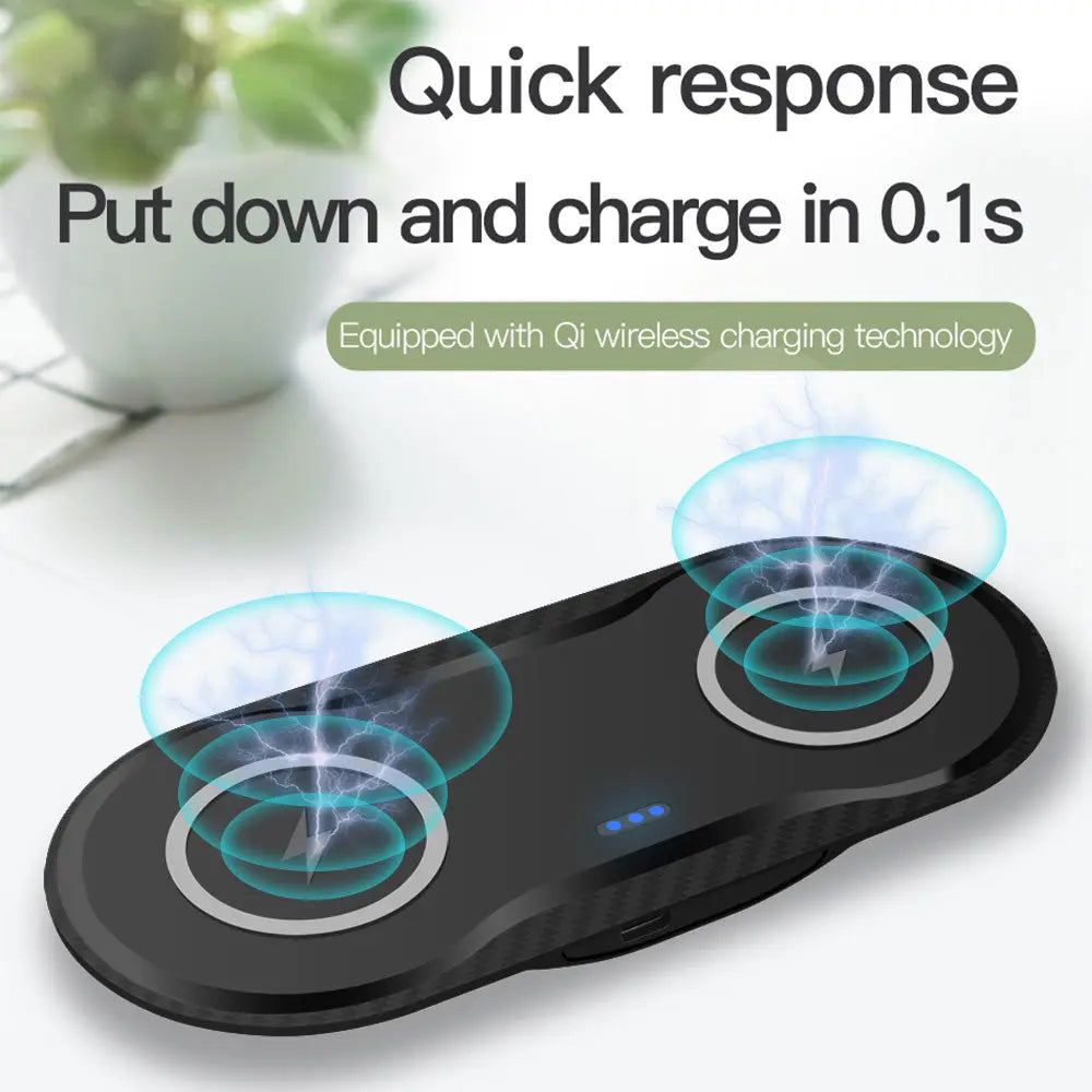 Wireless Charger Dual Mobile Phone Charger Royal Luxe Market