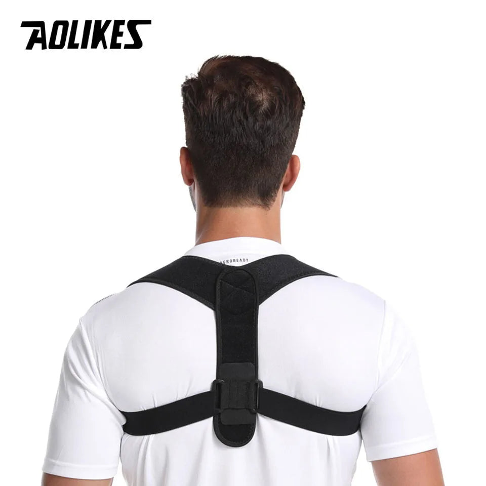 Back Posture Corrector Corset Clavicle Spine Posture Correction Adjustable Support Belt Pain Relief Traine Spine Posture - Royal Luxe Market