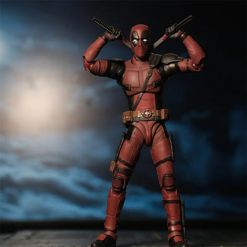 Deadpool & Wolverine Action Figure SHFiguarts Joint Movable New Mutants Wilson Comics Wade SHF Model Movie Toys for Kids Gift - Royal Luxe Market