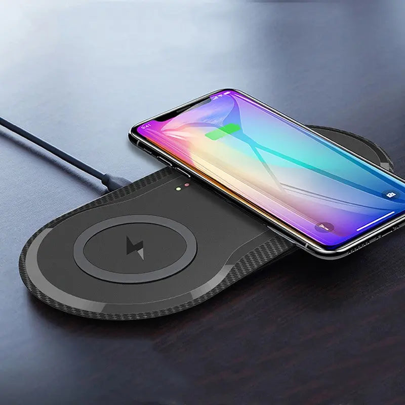 Wireless Charger Dual Mobile Phone Charger Royal Luxe Market