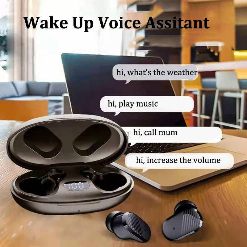 Wireless Bluetooth Earbuds Invisible Headphones for Xiaomi iPhone Samsung Sony Android Phones Hands Free MIC Mini Earphones Royal Luxe Market