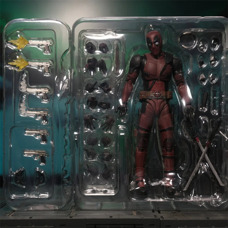 Deadpool & Wolverine Action Figure SHFiguarts Joint Movable New Mutants Wilson Comics Wade SHF Model Movie Toys for Kids Gift - Royal Luxe Market