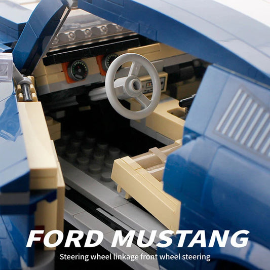 HOT TOY New 21047 Ford Mustangs Sports Racing Car Model Compatible With 10265 Building Blocks Bricks DIY Toys For Boys Gifts - Royal Luxe Market