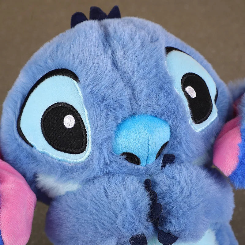 Lilo&Stitch Plush Doll Breath Child Peluche Kawaii Soothes Toy Anime Baby Music Light Sleep Toys Pink Stitch Kid Gifts - Royal Luxe Market