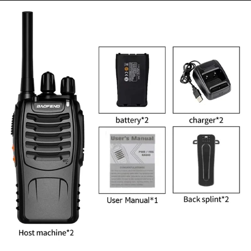 BAOFENG Baofeng BF88E outdoor PMR intercom POFUNG professional industrial and civil intercom Royal Luxe Market